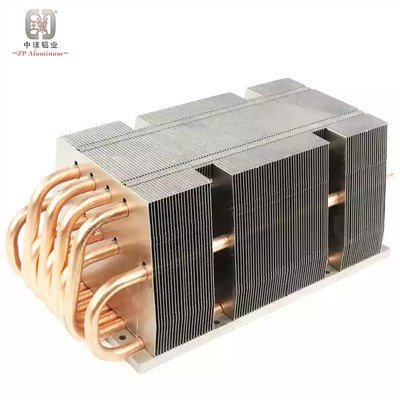 Disipador de calor de aleta estampada de aluminio